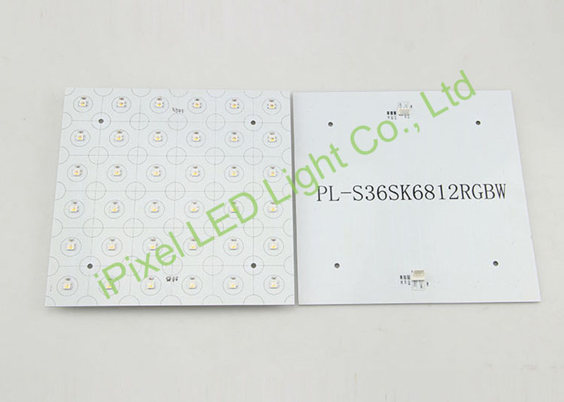 Customized 6x6 RGBW led rigid panel