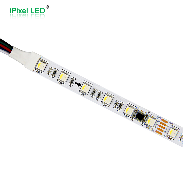 DMX512 5050 RGBW pixel LED Strip 60LEDs/m DC24V